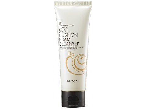 Mizon veido odos prausiklis Snail Cushion Foam Cleanser su sraigių ekstraktu 120ml 